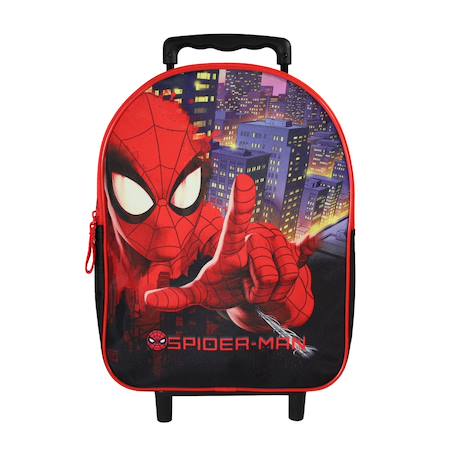 Bébé-Accessoires-Sac-Sac à dos scolaire à roulettes maternelle spiderman