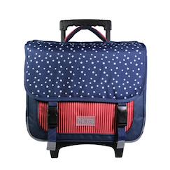 Cartable scolaire à roulettes phileas usa  - vertbaudet enfant