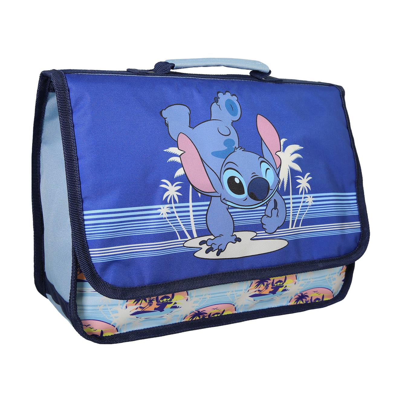 Cartable scolaire maternelle stitch bleu Bagtrotter