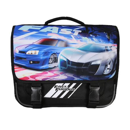 Garçon-Cartable scolaire primaire fast and furious