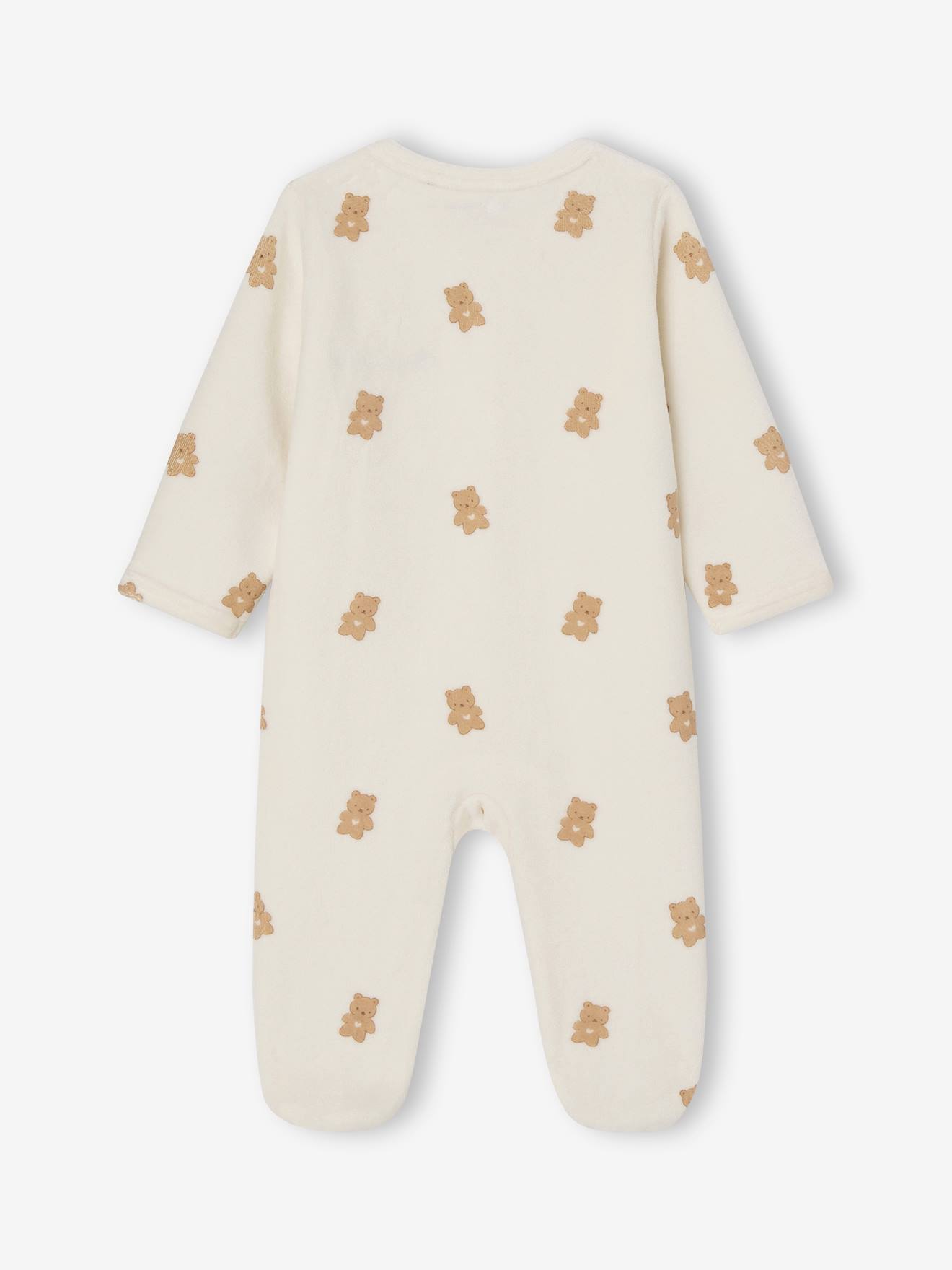 Ensemble naissance 6 pièces avec valisette maternité écru (Vertbaudet) - Image 2