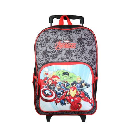 Sac à dos à roulettes scolaire marvel avengers  - vertbaudet enfant