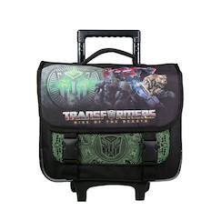 -Cartable scolaire à roulettes transformers