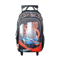 Sac à dos à roulettes primaire hot wheels  - vertbaudet enfant