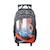 Sac à dos à roulettes primaire hot wheels Noir 1 - vertbaudet enfant 