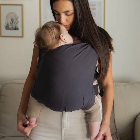 Boba - Porte-bébé Hybride Boba Bliss Charcoal Gris Foncé