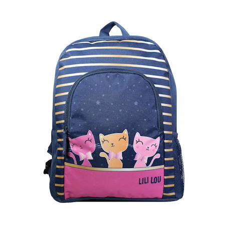 Fille-Accessoires-Sac à dos avec poche lili lou chat