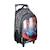Sac à dos à roulettes primaire hot wheels Noir 2 - vertbaudet enfant 