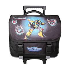 Cartable scolaire à roulettes primaire transformers  - vertbaudet enfant