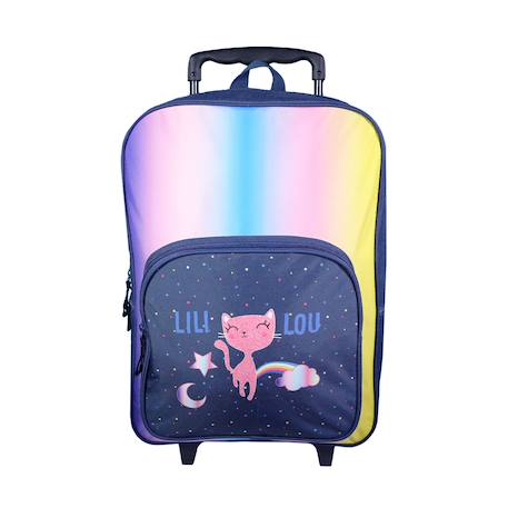 Fille-Accessoires-Sac à dos à roulettes primaire lili lou