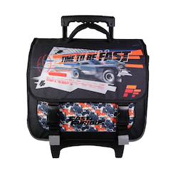 Cartable scolaire à roulettes primaire fast and furious  - vertbaudet enfant
