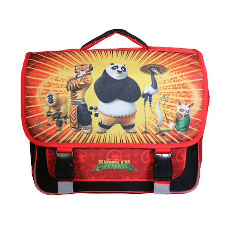 Garçon-Accessoires-Cartable, trousse-Cartable scolaire primaire kung fu panda
