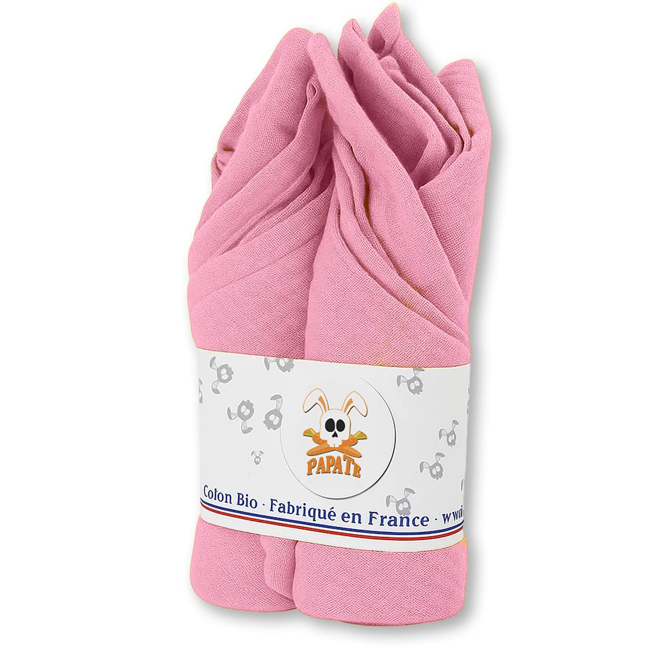 Langes En Coton Bio Rose