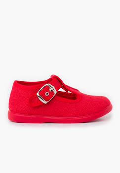 Chaussures-Salomés garçon en lin