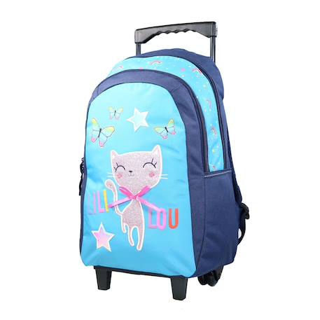 Fille-Accessoires-Sac à dos à roulettes lili lou