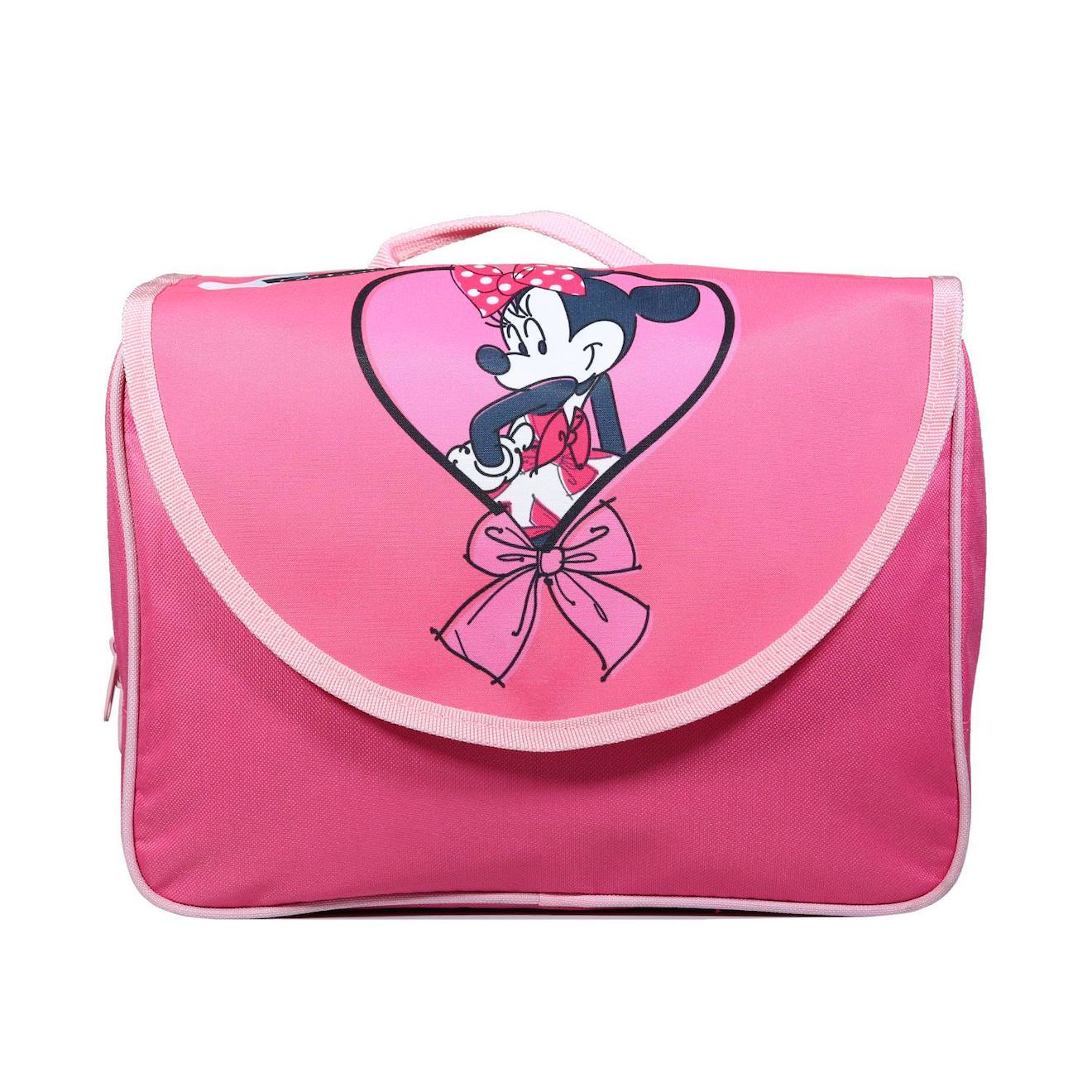 Cartable Scolaire Maternelle Disney Minnie Rose