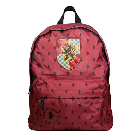 Sac à dos 1 compartiment harry potter gryffondor rouge bagtrotter  - vertbaudet enfant
