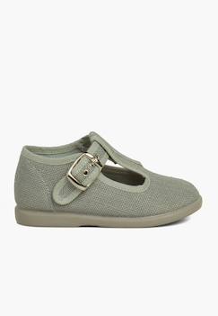 Chaussures-Salomés garçon en lin