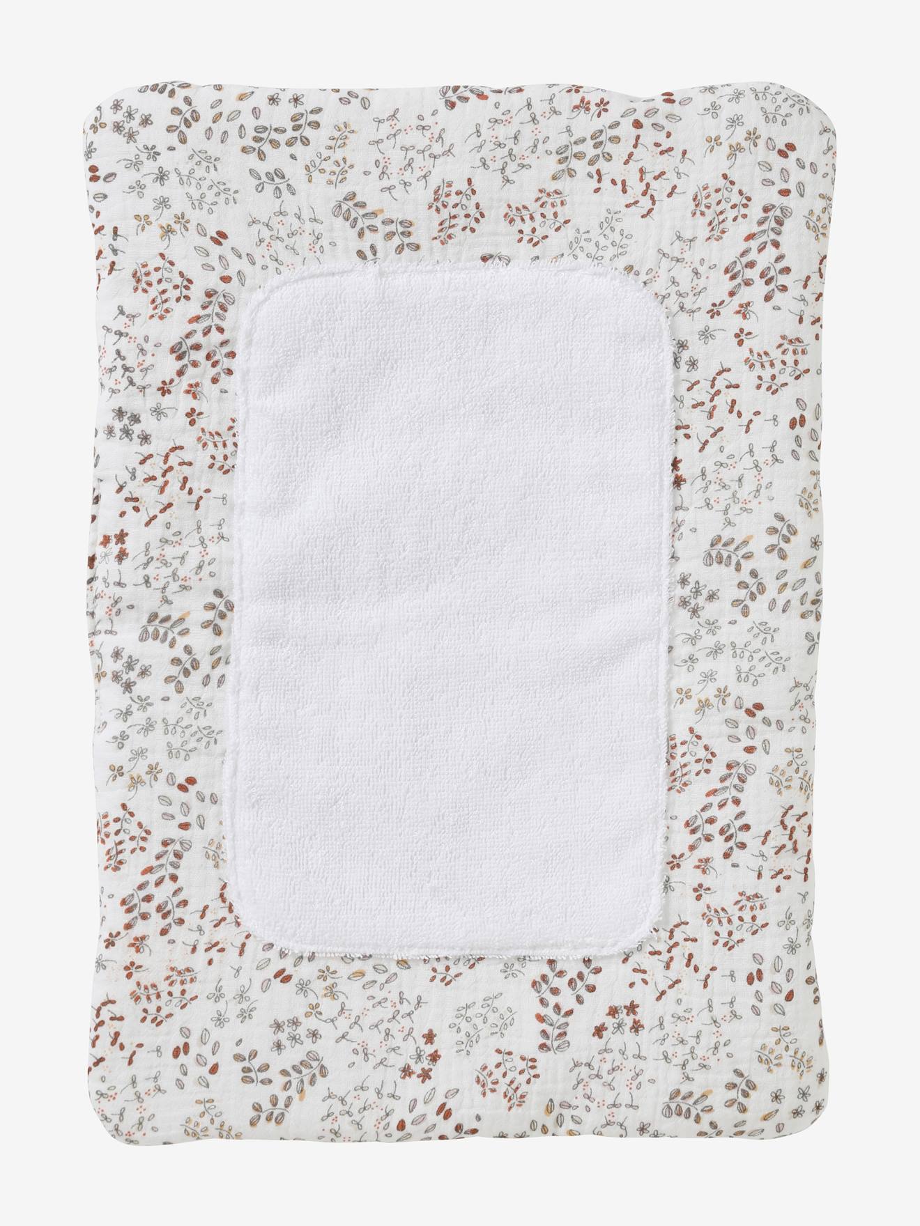 Matelas à langer pour poupon en gaze de coton vintage