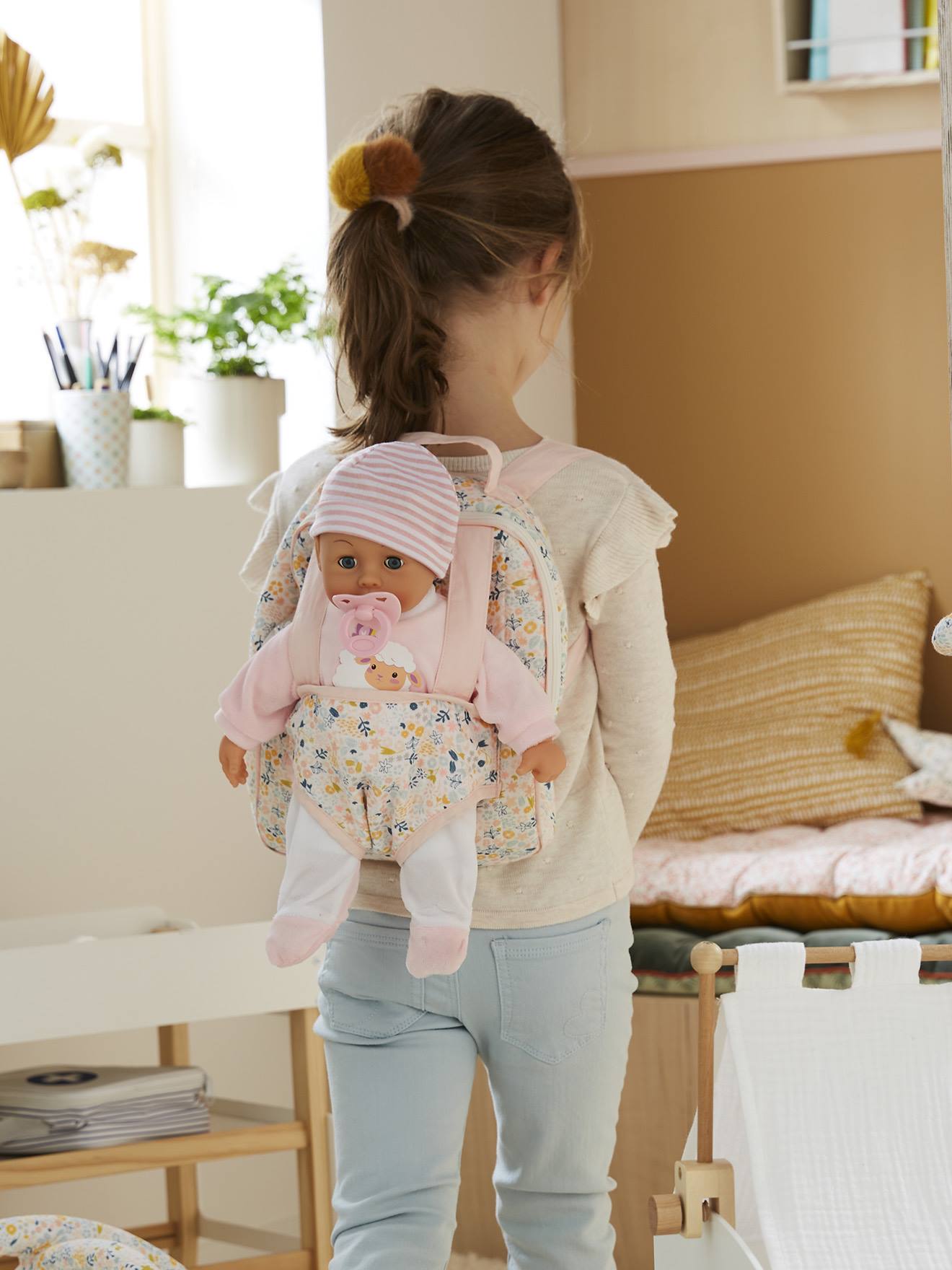 Sac à Dos Porte-bébé Transparent Pour Poupée - Neuytiky | Rangement Vêtements Et Accessoires, Sangle Réglable