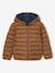 Doudoune garçon légère à capuche bleu moyen+marine+noir+noisette+noix de pécan+olive+rouge+vert émeraude 12 - vertbaudet enfant 