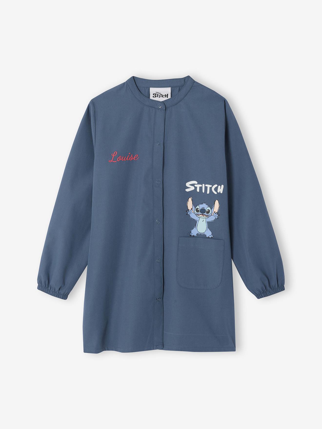 Tablier fille Lilo & Stitch DISNEY personnalisable bleu jean