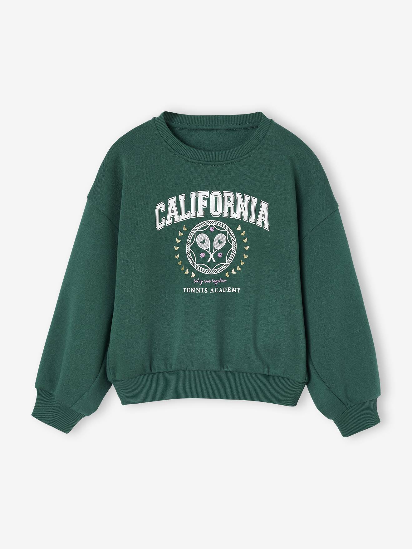 Sweat oversize sport fille vert 12 €