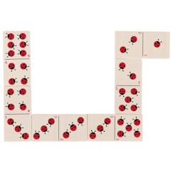 -Jeu de dominos coccinelles