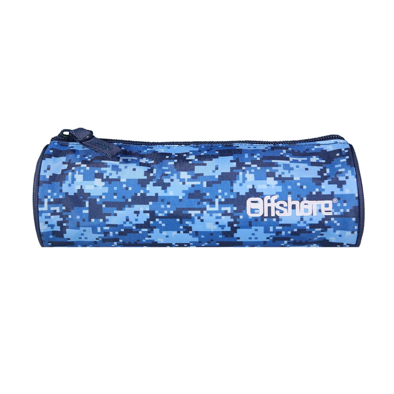 Trousse Scolaire Ronde Offshore Bleu