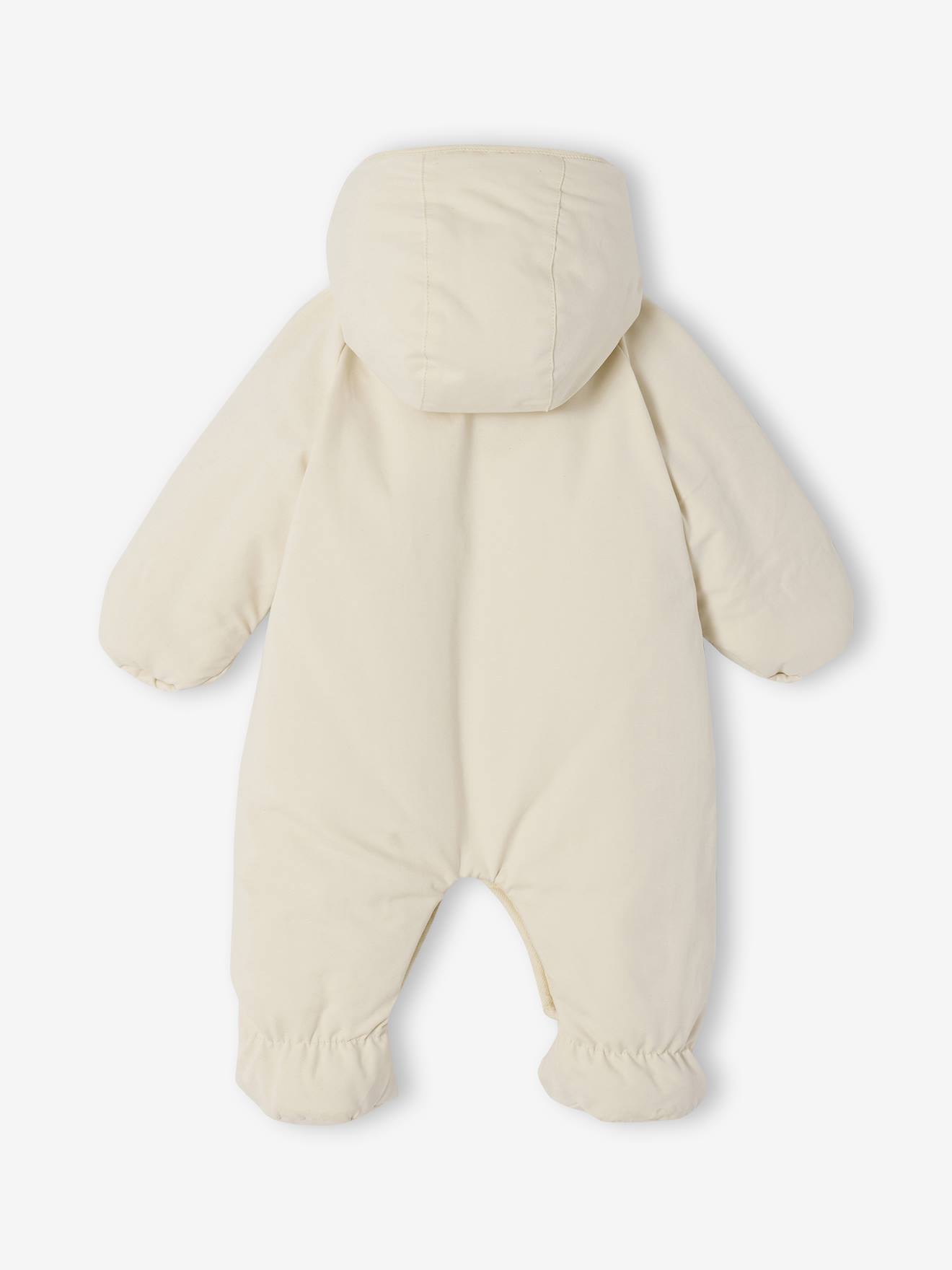 Combi-pilote naissance mixte doublée et déperlante écru (Envie De Fraise) - Image 1