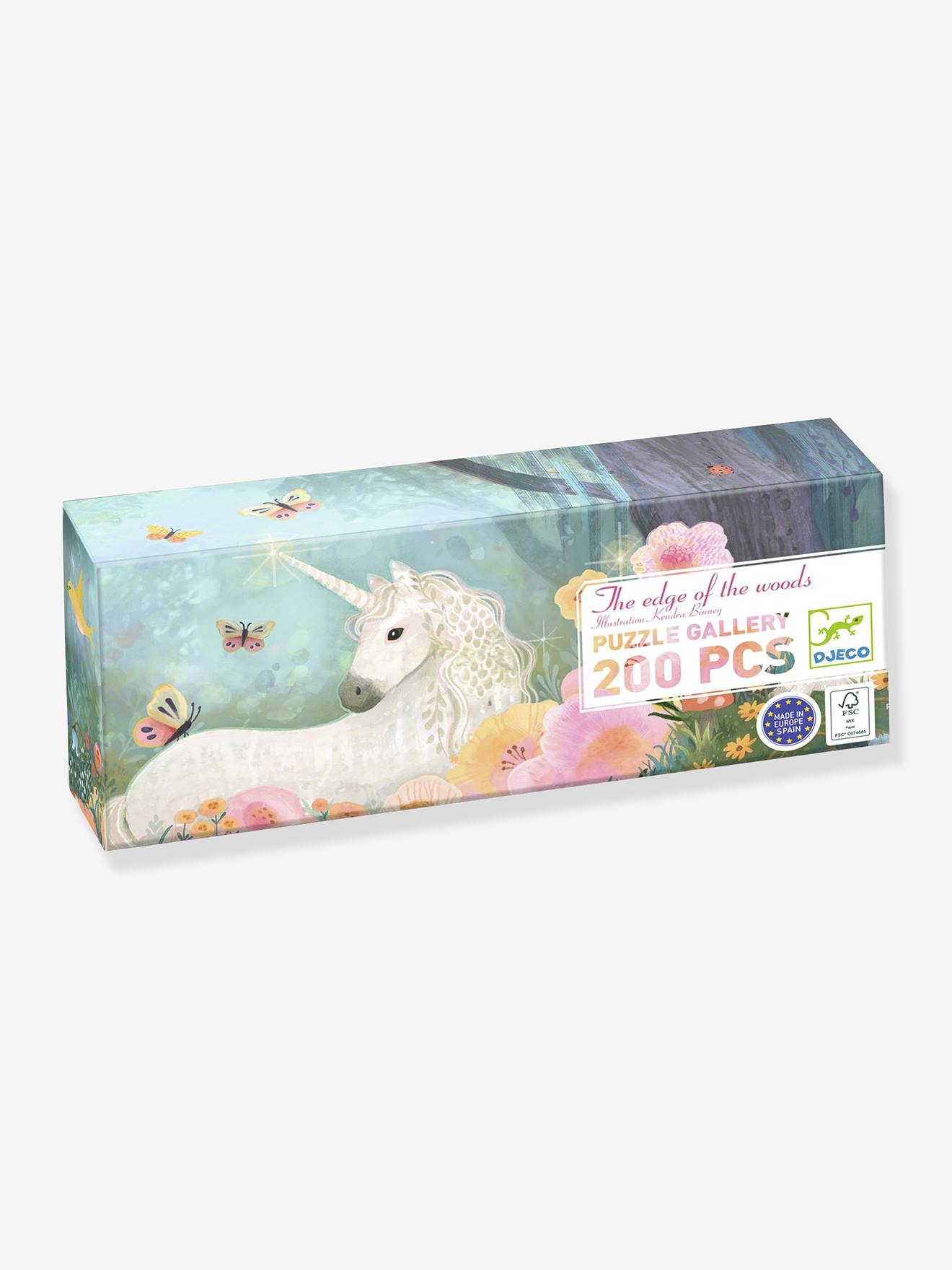 Puzzle The edge of the woo 200pcs - bleu
