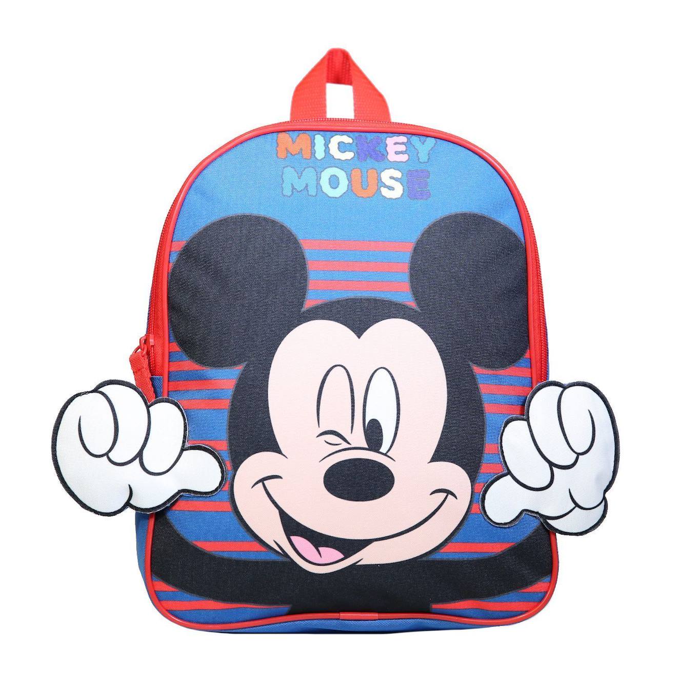 Sac À Dos Avec Détails 3d Disney Mickey Bleu