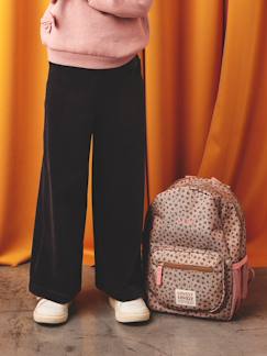 Pantalon fille large en velours   - vertbaudet enfant