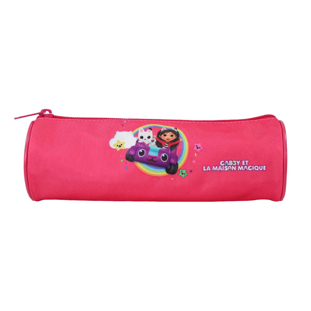 Trousse Scolaire Ronde Gabby Et La Maison Magique Rose 10 €