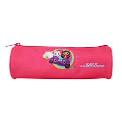Trousse scolaire ronde gabby et la maison magique  - vertbaudet enfant