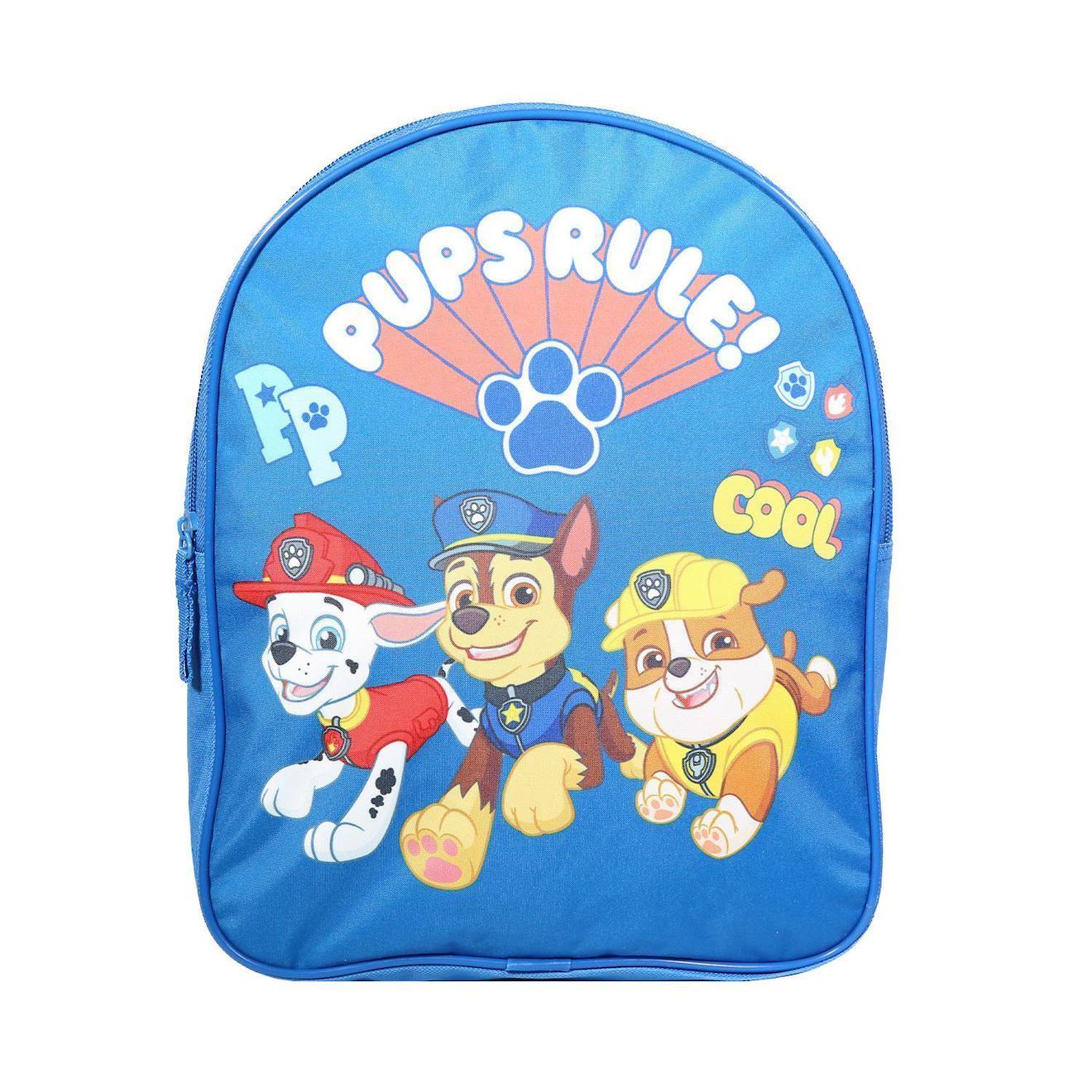 Sac À Dos Gouter Maternelle Pat'patrouille Bleu