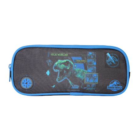 Trousse scolaire rectangulaire jurassic world  - vertbaudet enfant