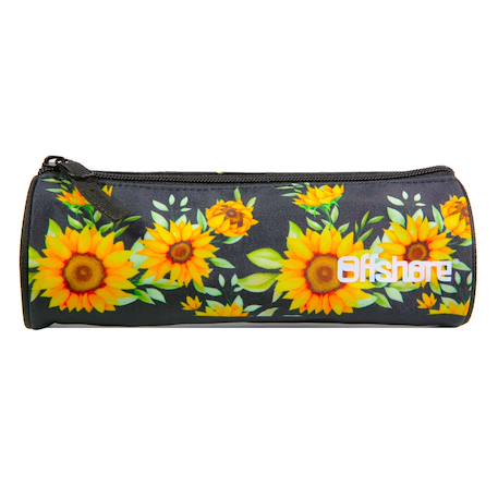 Trousse scolaire ronde offshore  tournesols  - vertbaudet enfant