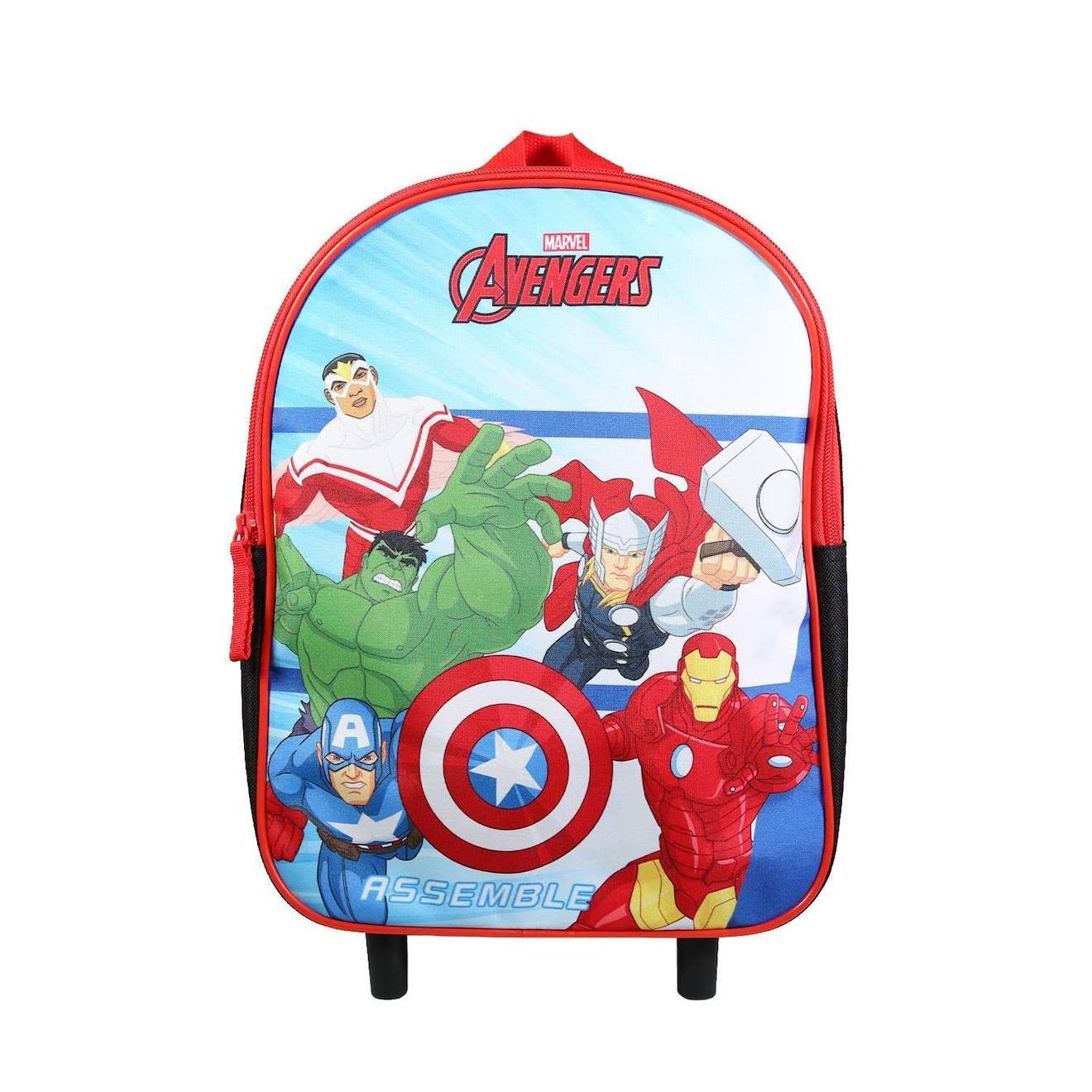 Sac À Dos À Roulettes Maternelle Marvel Avengers Multicolore
