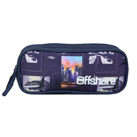 Trousse scolaire rectangulaire offshore city ville  - vertbaudet enfant