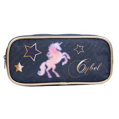 Trousse scolaire rectangulaire cybel cheval licorne  - vertbaudet enfant