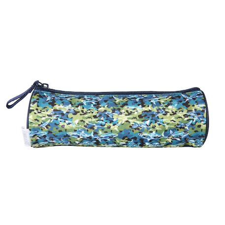 Trousse scolaire ronde phileas requins  - vertbaudet enfant