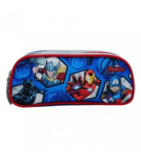 Fille-Accessoires-Cartable, trousse-Trousse rectangulaire avengers