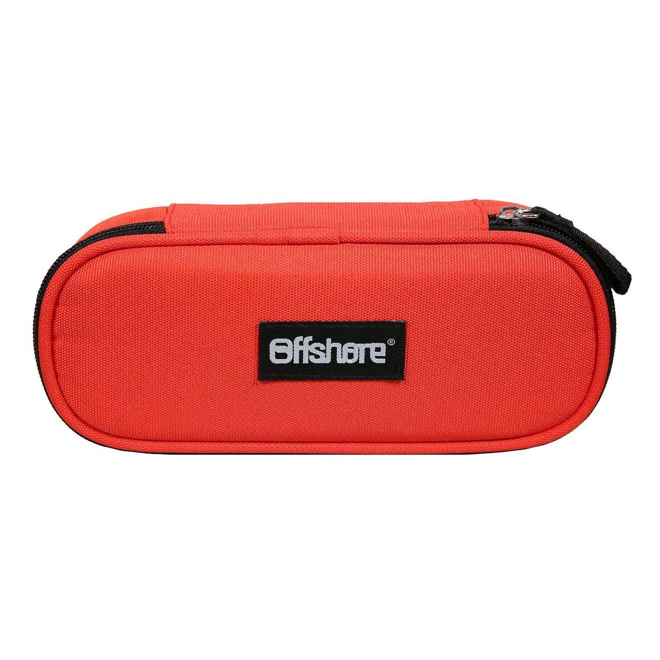 Trousse Scolaire Ovale Plumier Offshore Rouge 13 €