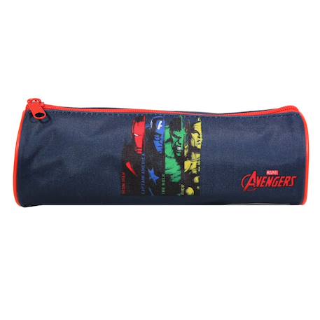 Trousse scolaire ronde avengers  - vertbaudet enfant