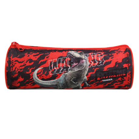 Trousse scolaire ronde jurassic world dinosaure  - vertbaudet enfant