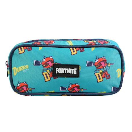 Trousse scolaire rectangulaire fortnite hamburger  - vertbaudet enfant
