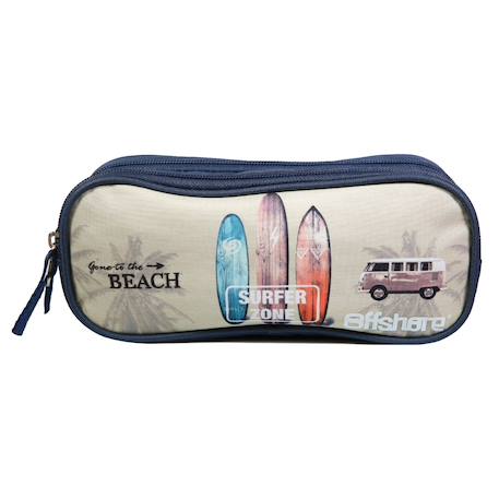 Trousse scolaire rectangulaire offshore van & surf  - vertbaudet enfant