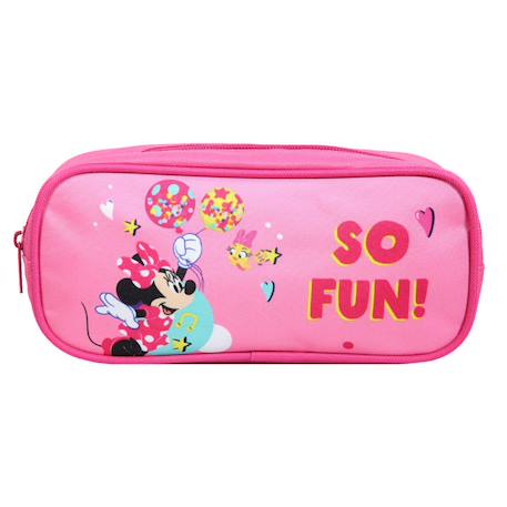 Trousse scolaire rectangulaire disney minnie  fun  - vertbaudet enfant