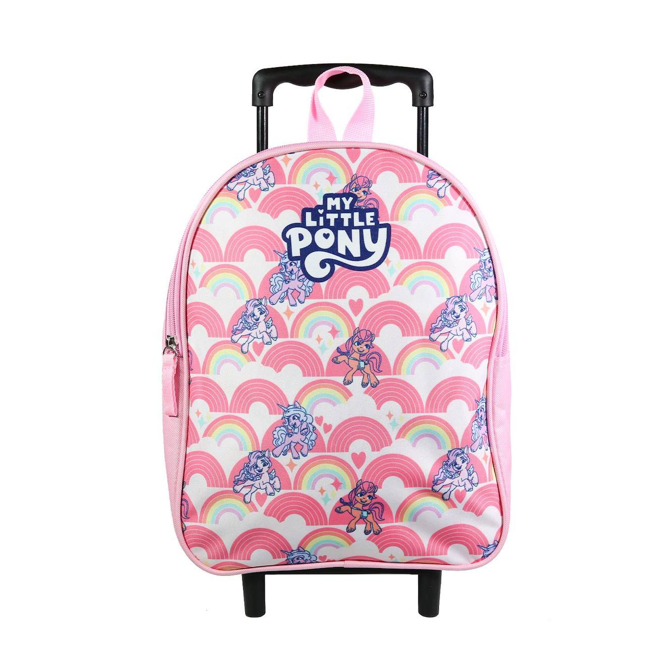 Sac À Dos À Roulettes Maternelle My Little Pony Rose